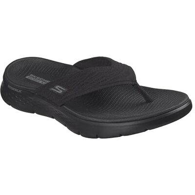 Skechers Femme Sandale GO Walk Flex Splendor, Black Textile, 37 EU - Publicité Skechers Femme Sandale GO Walk Flex Splendor, Black Textile, 37 EU - Publicité