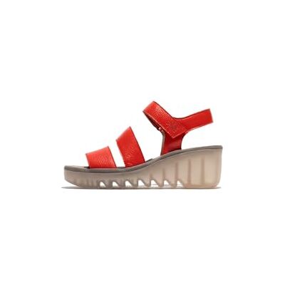 Fly London Femme BEXY575FLY Sandal, Devil Red, 38 EU - Publicité Fly London Femme BEXY575FLY Sandal, Devil Red, 38 EU - Publicité