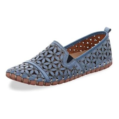 Gemini Mocassins pour Femme 031174-02, Pointure:40 EU, La Couleur:Bleu - Publicité Gemini Mocassins pour Femme 031174-02, Pointure:40 EU, La Couleur:Bleu - Publicité