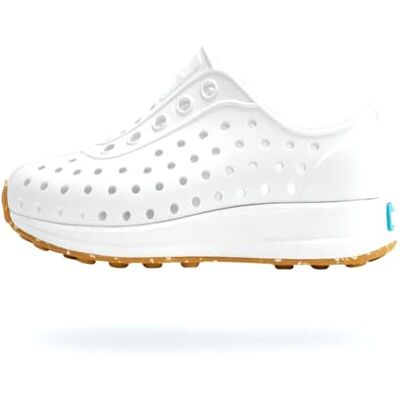 Native Shoes Baskets à enfiler Robbie unisexes pour enfant, Coquille blanche/coquille/caoutchouc moucheté, 31 EU - Publicité Native Shoes Baskets à enfiler Robbie unisexes pour enfant, Coquille blanche/coquille/caoutchouc moucheté, 31 EU - Publicité