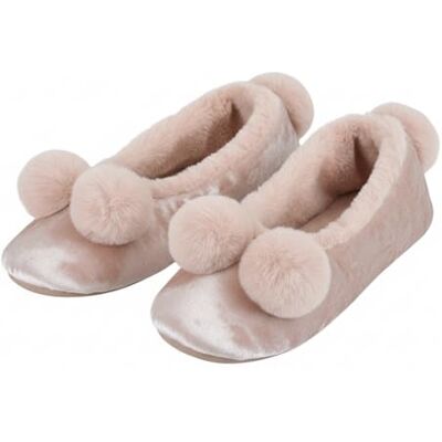 A2Z 4 Kids A2Z Mesdames Ballet Chaussons avec Mémoire Mousse Aux femmes Doux Sherpa Faux Fourrure Velours SLPR LDS AZ32298 Blush 7/8 UK - Publicité A2Z 4 Kids A2Z Mesdames Ballet Chaussons avec Mémoire Mousse Aux femmes Doux Sherpa Faux Fourrure Velours SLPR LDS AZ32298 Blush 7/8 UK - Publicité