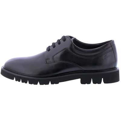 Sioux Homme Rogtanos Plat Oxford, Schwarz, 42 EU - Publicité Sioux Homme Rogtanos Plat Oxford, Schwarz, 42 EU - Publicité