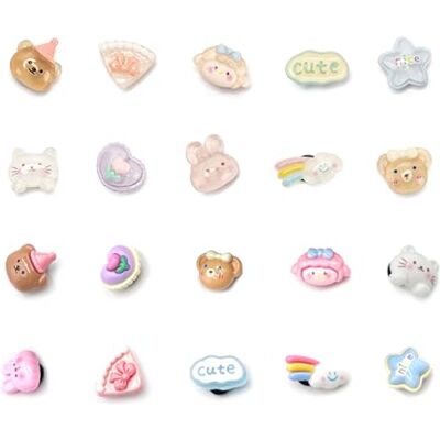 CHROMACRAFT 20 Pièces De Boucles De Chaussures À Trous De Dessin Animé, Accessoires De Chaussures Amusants, Accessoires De Décoration De Chaussures De Bricolage, Adaptés Aux Sandales, Pantoufles. Publicité CHROMACRAFT 20 Pièces De Boucles De Chaussures À Trous De Dessin Animé, Accessoires De Chaussures Amusants, Accessoires De Décoration De Chaussures De Bricolage, Adaptés Aux Sandales, Pantoufles. Publicité