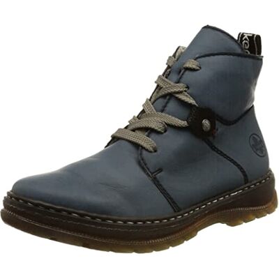 Rieker Z2013, Botte tendance femme, Blau, 41 EU - Publicité Rieker Z2013, Botte tendance femme, Blau, 41 EU - Publicité