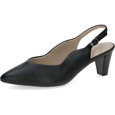 Caprice Escarpins Femme en Cuir, Noir (Black Nappa), 37 EU - Publicité Caprice Escarpins Femme en Cuir, Noir (Black Nappa), 37 EU - Publicité