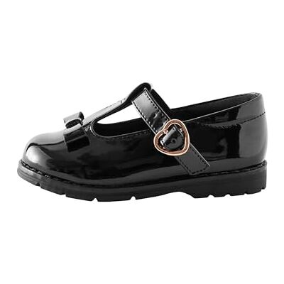 NEXT Fille Chaussures d'école Style salomé à nœud Junior Black Patent 33 - Publicité NEXT Fille Chaussures d'école Style salomé à nœud Junior Black Patent 33 - Publicité