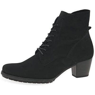 Gabor Optimum Womens Ankle Boots 42 Nubuck Noir - Publicité Gabor Optimum Womens Ankle Boots 42 Nubuck Noir - Publicité