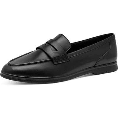 MARCO TOZZI Femme Damen Slipper Mocassin, Nappa Noir, 36 EU - Publicité MARCO TOZZI Femme Damen Slipper Mocassin, Nappa Noir, 36 EU - Publicité