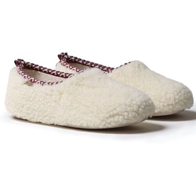 TONI PONS Chaussons femme en tissu MARTA-SH Blanc, 37 EU - Publicité TONI PONS Chaussons femme en tissu MARTA-SH Blanc, 37 EU - Publicité