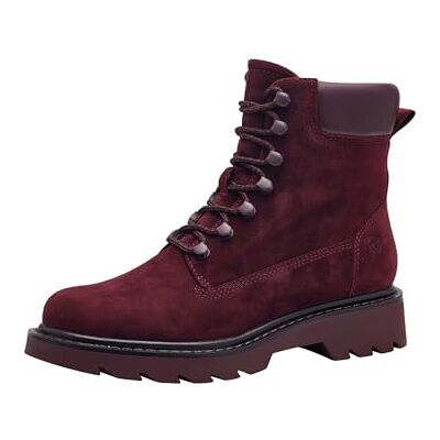 Tamaris Bottes à lacets pour femme en gris, merlot, 40 EU - Publicité Tamaris Bottes à lacets pour femme en gris, merlot, 40 EU - Publicité