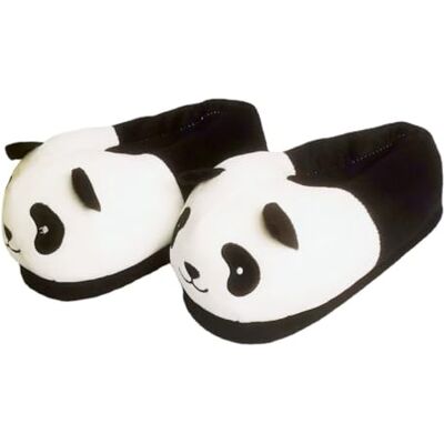 ENIXWH Pantoufles panda pour enfants et adultes En peluche Pour l'hiver Mocassins moelleux, Forme panda, 34/35 EU - Publicité ENIXWH Pantoufles panda pour enfants et adultes En peluche Pour l'hiver Mocassins moelleux, Forme panda, 34/35 EU - Publicité