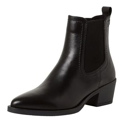 Tamaris Sandales pour femme, cuir noir, 36 EU - Publicité Tamaris Sandales pour femme, cuir noir, 36 EU - Publicité
