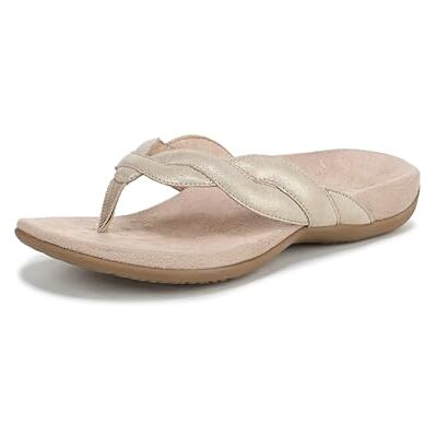 Vionic Bella Sandales tressées pour femme, doré, 37 EU - Publicité Vionic Bella Sandales tressées pour femme, doré, 37 EU - Publicité