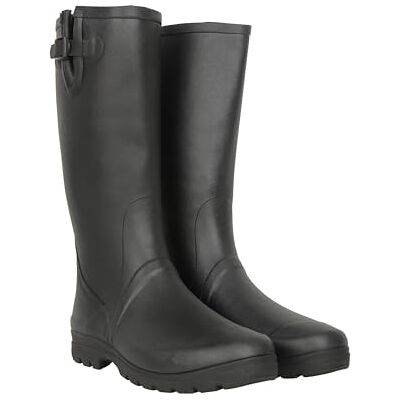Mountain Warehouse Bottes en Caoutchouc pour Hommes Hauteur de 40cm, Chaussures 100% Caoutchouc, Chaussures durables de Pluie, Doublure en Coton, faciles à Nettoyer Noir 44 - Publicité Mountain Warehouse Bottes en Caoutchouc pour Hommes Hauteur de 40cm, Chaussures 100% Caoutchouc, Chaussures durables de Pluie, Doublure en Coton, faciles à Nettoyer Noir 44 - Publicité