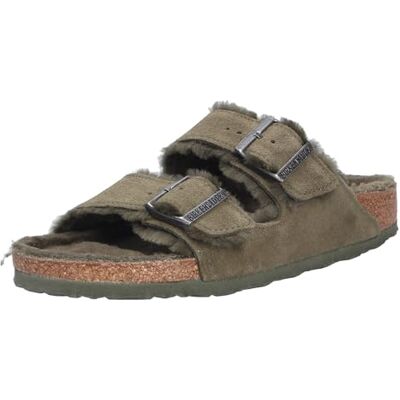 Birkenstock Sandale ARIZONA VL SHEARLING Kaki 38FR - Publicité Birkenstock Sandale ARIZONA VL SHEARLING Kaki 38FR - Publicité