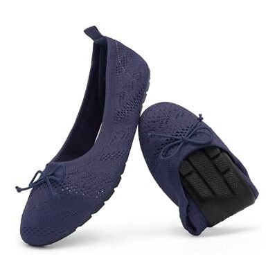 DREAM PAIRS Ballerines Femme Légères Chaussures Plates pour Femmes Confortable Respirant Pliable,Size 39,Marine,DWUMFA2502 - Publicité DREAM PAIRS Ballerines Femme Légères Chaussures Plates pour Femmes Confortable Respirant Pliable,Size 39,Marine,DWUMFA2502 - Publicité