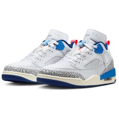 Jordan Chaussures basses Spizike pour homme (FQ1759-110, White/Hot Lava/Pure Platinum/Blue Void), Blanc/platine pur, 46 EU - Publicité Jordan Chaussures basses Spizike pour homme (FQ1759-110, White/Hot Lava/Pure Platinum/Blue Void), Blanc/platine pur, 46 EU - Publicité