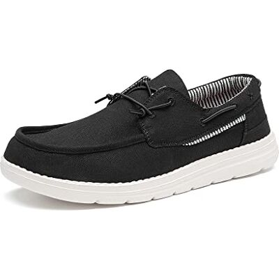 Bruno Marc Hommes Mocassins Chaussures Bateau décontractées, Confortable Slip on Loafers, Chaussures de Conduite,Size 46,Noir,SBLS223M - Publicité Bruno Marc Hommes Mocassins Chaussures Bateau décontractées, Confortable Slip on Loafers, Chaussures de Conduite,Size 46,Noir,SBLS223M - Publicité