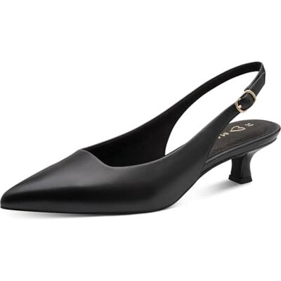 MARCO TOZZI Escarpins Femme Semelle intérieure Feel Me Moelleuse Cuir Cuir Semelle de propreté Doublure Douce Tendance, Noir (Black), 37 EU - Publicité MARCO TOZZI Escarpins Femme Semelle intérieure Feel Me Moelleuse Cuir Cuir Semelle de propreté Doublure Douce Tendance, Noir (Black), 37 EU - Publicité