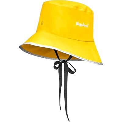 Playshoes Regenmütze wasserdicht, Chapeau de pluie Enfants unisexes, Gelb, - Publicité Playshoes Regenmütze wasserdicht, Chapeau de pluie Enfants unisexes, Gelb, - Publicité