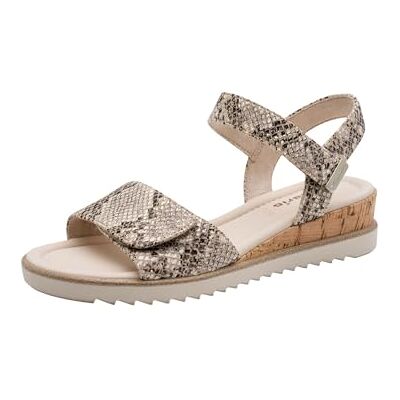 Tamaris sandale femme à talon compensé beige 37 EU - Publicité Tamaris sandale femme à talon compensé beige 37 EU - Publicité