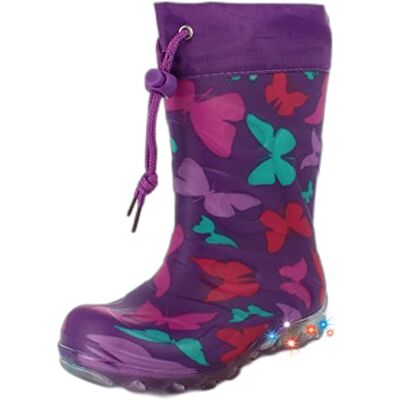 Beck Butterfly Bottes de Pluie Fille - Publicité Beck Butterfly Bottes de Pluie Fille - Publicité