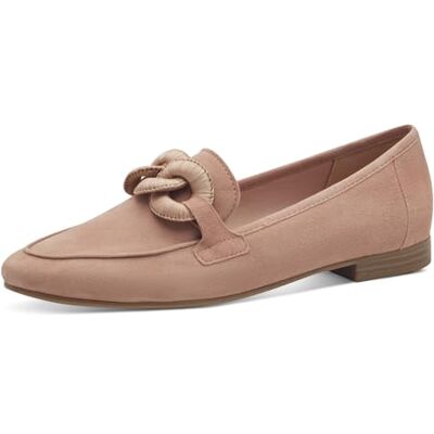 MARCO TOZZI Femme Damen Slipper Mocassin, Couleur Chair, 36 EU - Publicité MARCO TOZZI Femme Damen Slipper Mocassin, Couleur Chair, 36 EU - Publicité