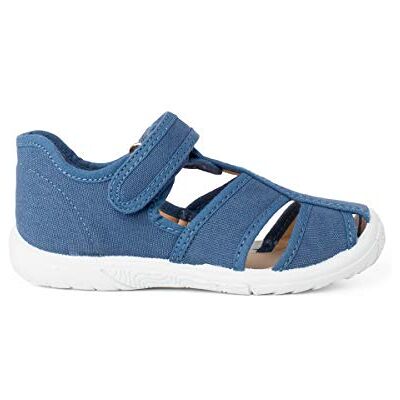 Pisamonas Chaussures Salomé Sandale À Scratch Enfant Bout Renforcé Taille 28 Couleur Bleu Denim - Publicité Pisamonas Chaussures Salomé Sandale À Scratch Enfant Bout Renforcé Taille 28 Couleur Bleu Denim - Publicité