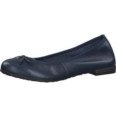 MARCO TOZZI Ballerines by Guido Maria Kretschmer Femme, Bleu Marine, 38 EU - Publicité MARCO TOZZI Ballerines by Guido Maria Kretschmer Femme, Bleu Marine, 38 EU - Publicité