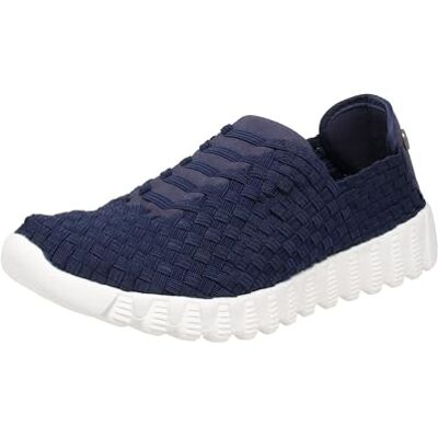 Bernie Mev. Fermeture éclair Vivaldi Navy Crème 41 (US Women's 11) - Publicité Bernie Mev. Fermeture éclair Vivaldi Navy Crème 41 (US Women's 11) - Publicité