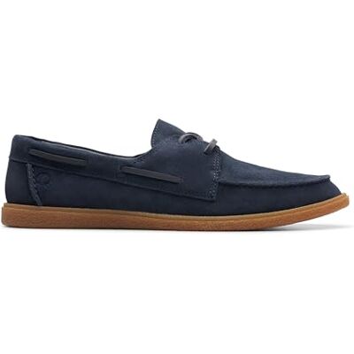 Clarks Clarkbay Go Mens Navy Suede, 8 - Publicité Clarks Clarkbay Go Mens Navy Suede, 8 - Publicité