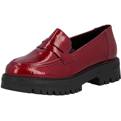 Rieker Mocassins 47550 pour Femme, Rouge, 38 EU - Publicité Rieker Mocassins 47550 pour Femme, Rouge, 38 EU - Publicité