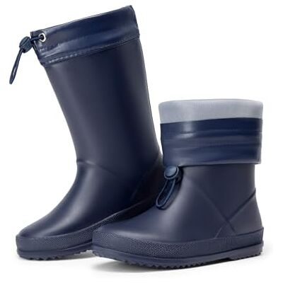 DREAM PAIRS Kids Bottes de Pluie pour Enfants Imperméables et Légères Bottines Antidérapante Durable,Size 31,Marine,SDRB2401K - Publicité DREAM PAIRS Kids Bottes de Pluie pour Enfants Imperméables et Légères Bottines Antidérapante Durable,Size 31,Marine,SDRB2401K - Publicité