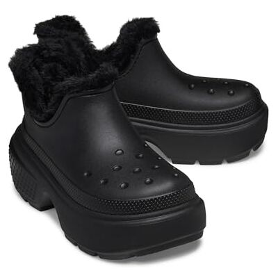 Crocs Mixte Stomp Lined Shorty Boots, Noir, 38.5/39 EU - Publicité Crocs Mixte Stomp Lined Shorty Boots, Noir, 38.5/39 EU - Publicité