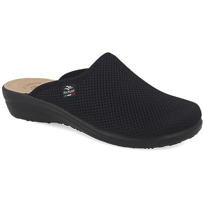Fly Flot Anoia, Sandales pour Femme en Maille élastique Respirante Fresh, Semelle rembourrée en Cuir, Noir, 41 Glissante - Publicité Fly Flot Anoia, Sandales pour Femme en Maille élastique Respirante Fresh, Semelle rembourrée en Cuir, Noir, 41 Glissante - Publicité