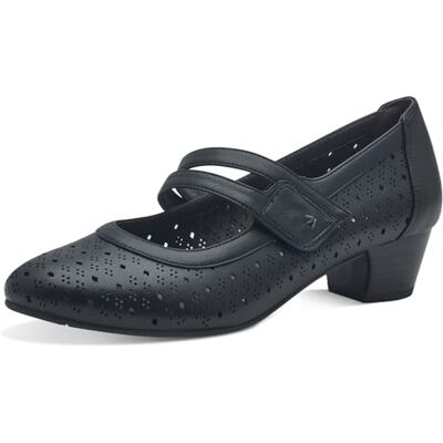 Jana Escarpins Femme avec Fermeture Velcro Vegan, Black, 39 EU - Publicité Jana Escarpins Femme avec Fermeture Velcro Vegan, Black, 39 EU - Publicité