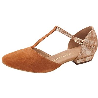 Rummos Femmes Chaussures de Danse 026-168 Cuir/Nubuck Marron/Tan Largeur régulière 2 cm Bloc Talon Pointure: EUR 40 - Publicité Rummos Femmes Chaussures de Danse 026-168 Cuir/Nubuck Marron/Tan Largeur régulière 2 cm Bloc Talon Pointure: EUR 40 - Publicité