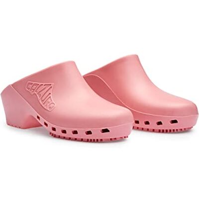 CALZURO Classic sans Trous, Sabots Sanitaires Femme Homme en Caoutchouc, Professionnels CE Antistatiques Autoclavables Anatomiques, Semelle Antidérapante SRC Antibactérienne, Pantoufles Femme - Publicité CALZURO Classic sans Trous, Sabots Sanitaires Femme Homme en Caoutchouc, Professionnels CE Antistatiques Autoclavables Anatomiques, Semelle Antidérapante SRC Antibactérienne, Pantoufles Femme - Publicité