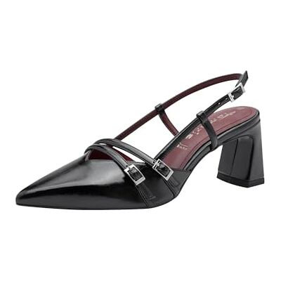 Tamaris Sling plat pour femme, Noir, 37 EU - Publicité Tamaris Sling plat pour femme, Noir, 37 EU - Publicité