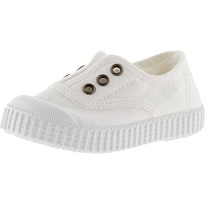 Victoria Baskets Unisexe 1915 Toile Teintée Drec & Élastique Central & Bout Renforcé pour Enfants Blanco 30 - Publicité Victoria Baskets Unisexe 1915 Toile Teintée Drec & Élastique Central & Bout Renforcé pour Enfants Blanco 30 - Publicité