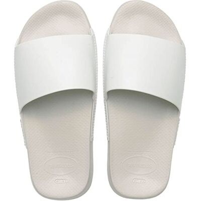 Havaianas Slide Classic, Tongues Mixte, White, 33/34 EU - Publicité Havaianas Slide Classic, Tongues Mixte, White, 33/34 EU - Publicité