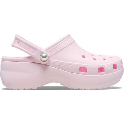 Crocs Classic Platform Pearl Clog 41-42 Eu Pink Milk - Publicité Crocs Classic Platform Pearl Clog 41-42 Eu Pink Milk - Publicité