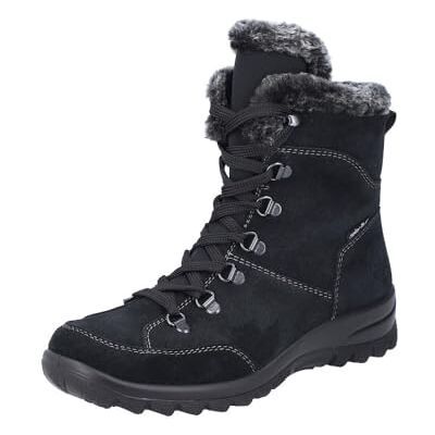 Rieker Femme L7145 Bottes à Lacets, Noir, 40 EU - Publicité Rieker Femme L7145 Bottes à Lacets, Noir, 40 EU - Publicité