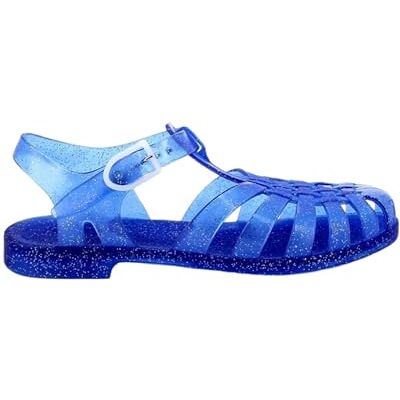 Méduse Sun – Sandales Pêcheur PVC Femme – Jelly Sandals Imperméables – Sandales Plage Piscine – Légères (Bleu pailleté, Système Taille Chaussures EU, Adulte, Femme, Numérique, Moyen, 41) - Publicité Méduse Sun – Sandales Pêcheur PVC Femme – Jelly Sandals Imperméables – Sandales Plage Piscine – Légères (Bleu pailleté, Système Taille Chaussures EU, Adulte, Femme, Numérique, Moyen, 41) - Publicité