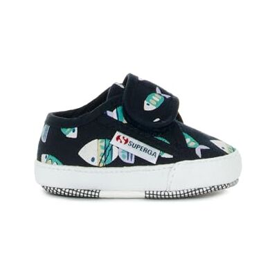 Superga 4006 Baby Strap Candy Fish Chaussures Baskets Bleu Unisexe, Blue Navy Candy Fish, 16 EU - Publicité Superga 4006 Baby Strap Candy Fish Chaussures Baskets Bleu Unisexe, Blue Navy Candy Fish, 16 EU - Publicité