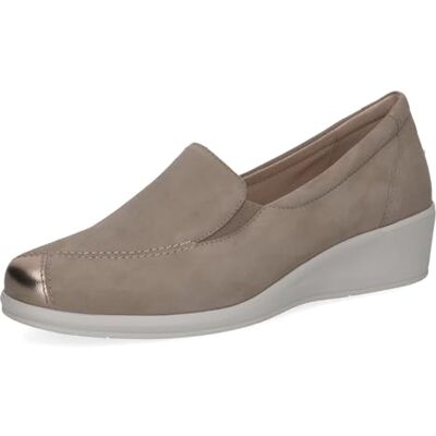 CAPRICE Mocassins Femme en Cuir, Marron (MUD Comb), 39 EU - Publicité CAPRICE Mocassins Femme en Cuir, Marron (MUD Comb), 39 EU - Publicité