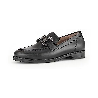 Gabor Chaussons pour femme, semelle intérieure amovible, largeur supplémentaire modérée (G), mocassins, chaussures basses, noir (CDF mat), taille 37 EU / 4 UK - Publicité Gabor Chaussons pour femme, semelle intérieure amovible, largeur supplémentaire modérée (G), mocassins, chaussures basses, noir (CDF mat), taille 37 EU / 4 UK - Publicité