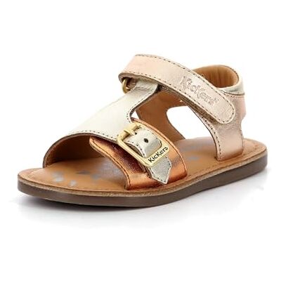 Kickers DIAZZ,SANDALE BEBE BEIGE ORANGE, 20 EU - Publicité Kickers DIAZZ,SANDALE BEBE BEIGE ORANGE, 20 EU - Publicité