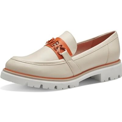 MARCO TOZZI Mocassin by Guido Maria Kretschmer Femme, Crème, 41 EU - Publicité MARCO TOZZI Mocassin by Guido Maria Kretschmer Femme, Crème, 41 EU - Publicité