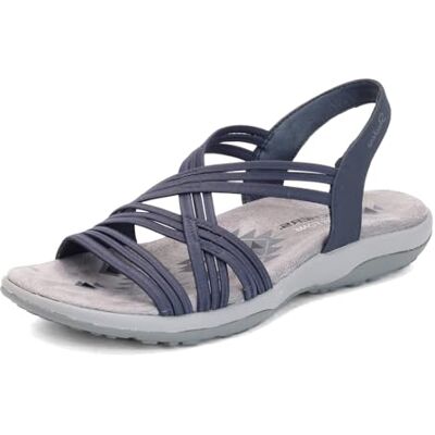 Skechers Femme Reggae Slim-Simply Stretch Sandale de Sport, Bleu Marine, 36 EU - Publicité Skechers Femme Reggae Slim-Simply Stretch Sandale de Sport, Bleu Marine, 36 EU - Publicité
